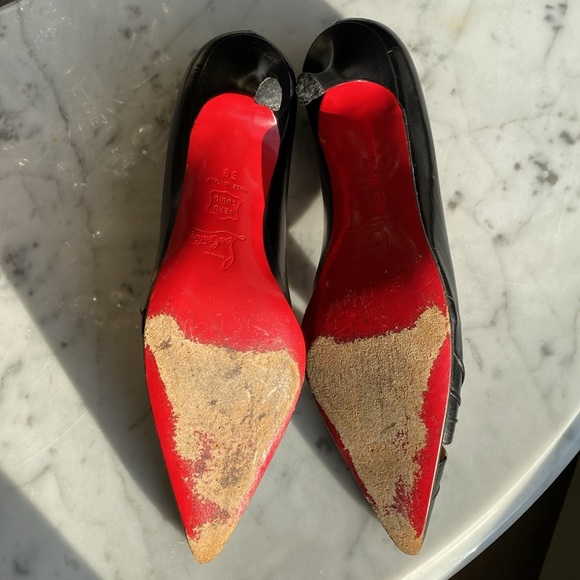 Christian Louboutin pointed toe caged heel - Picture 5 of 5